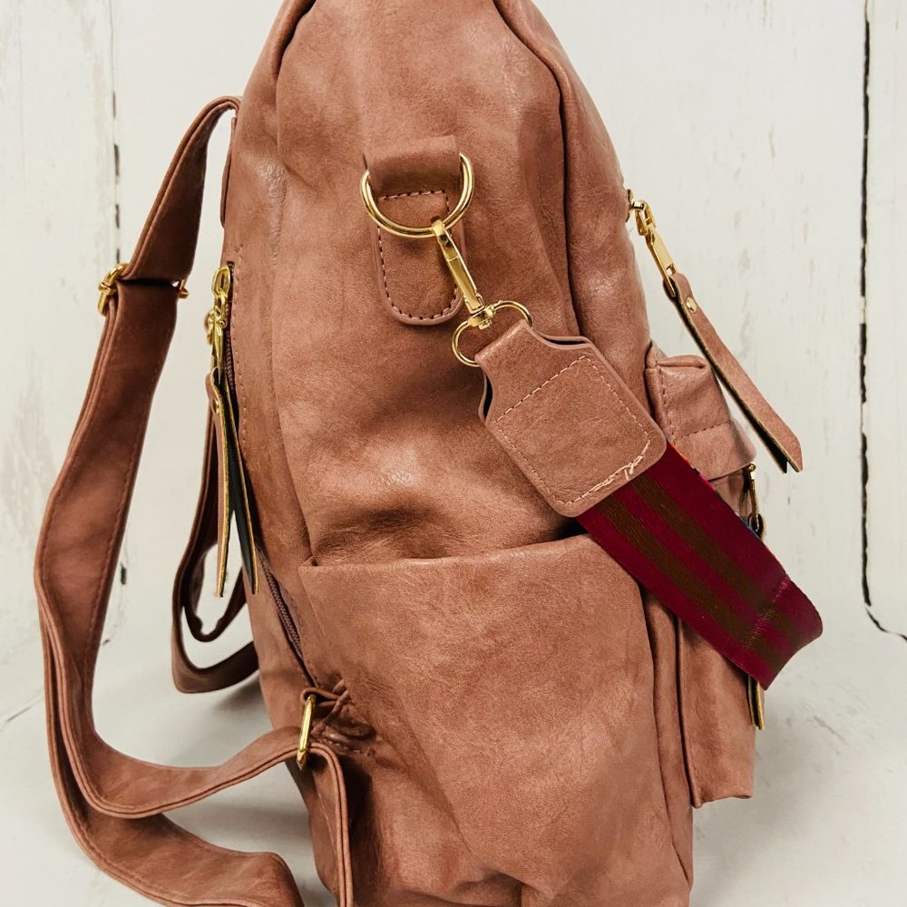 Melea Convertible Backpack Purse - Picture 3 of 12